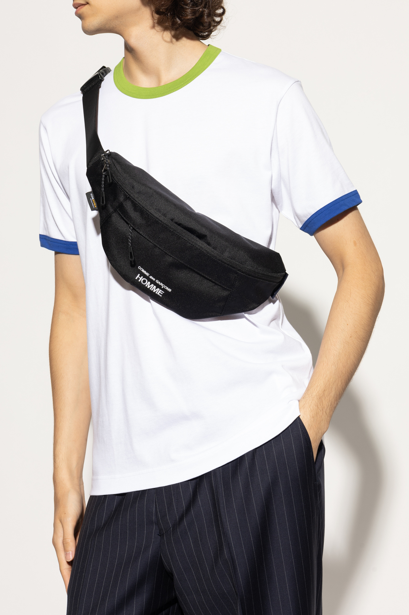 COMME des GARCONS HOMME WAIST BAG ブラック Black Waist bag Comme des Garçons Homme Plus - Vitkac Australia